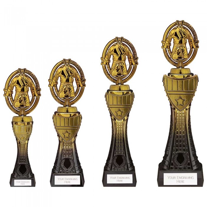 MAVERICK TOWER MARTIAL ARTS LEGEND TROPHY - 4 SIZES - 23CM - 31.5CM